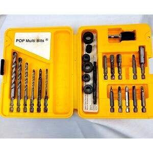 Pop Multi Bits Missing 1 Piece Need To Use Enclosed RPM Chart 24 Usable Pieces
